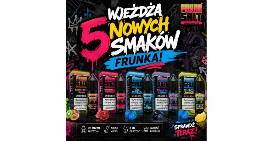5 nowych smaków Frunk już w przyszłym tygodniu