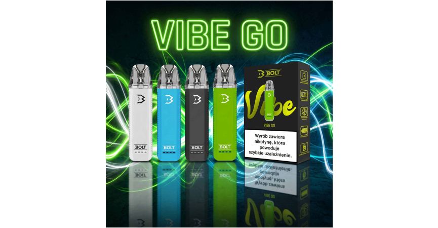 Zestaw POD BOLT VIBE GO z grzałką i kartridżem już dostępny!