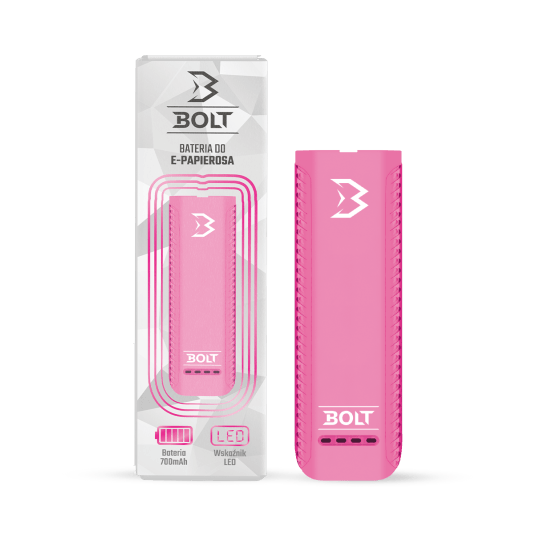 Bateria BOLT ECO Różowa -zdjęcie numer 1