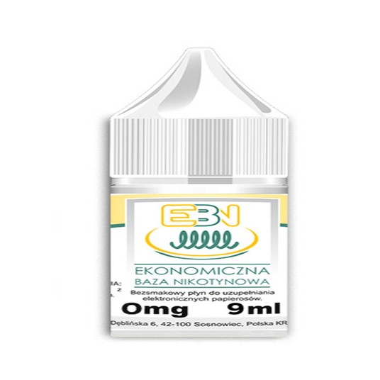 Baza Beznikotynowy EBN 50/50 9ml 0mg AKC 2026 -zdjęcie numer 1