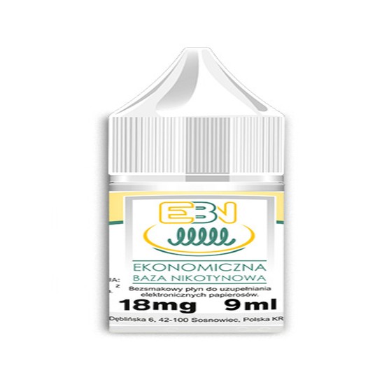 Baza Nikotynowa EBN 50/50 9ml 18mg AKC 2026 -zdjęcie numer 1