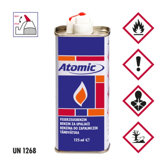 Benzyna do zapalniczek Atomic 125ml -zdjęcie numer 1