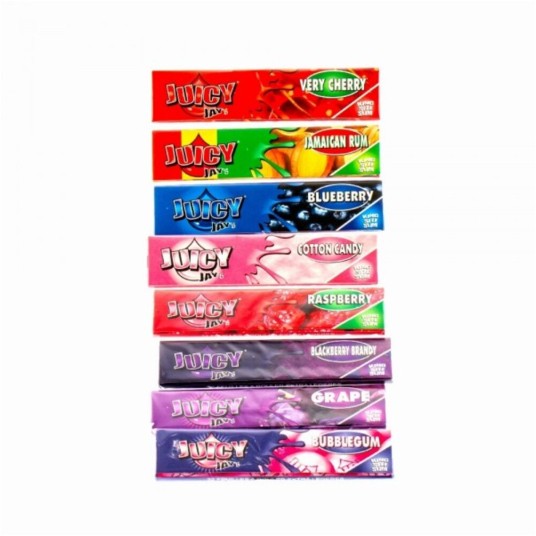 Bibułki JUICY JAY'S King Size Slim Mix -zdjęcie numer 1