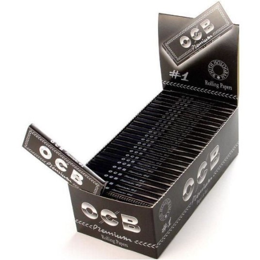 Bibułki OCB Black Premium Regular -zdjęcie numer 1