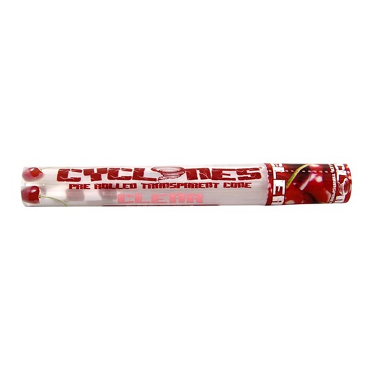 Bibułki przezroczyste CYCLONE Clear Cherry -zdjęcie numer 1