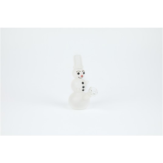 Bongo Szklane Atomic Glass Bong 18cm Snowman -zdjęcie numer 1