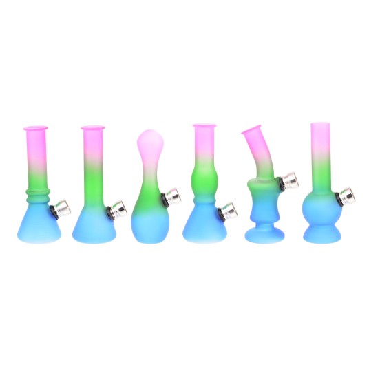 Bongo Szklane ATOMIC Rainbow Frosty 12cm -zdjęcie numer 1