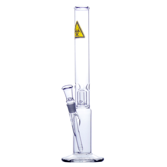Bongo Szklane Bullet Biohazard Cylinder 40cm -zdjęcie numer 1