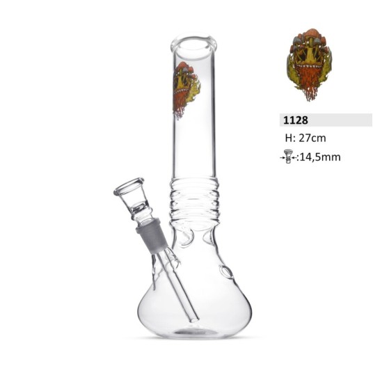 Bongo Szklane Bullet Kickloch Mushroom Ice 27cm -zdjęcie numer 1