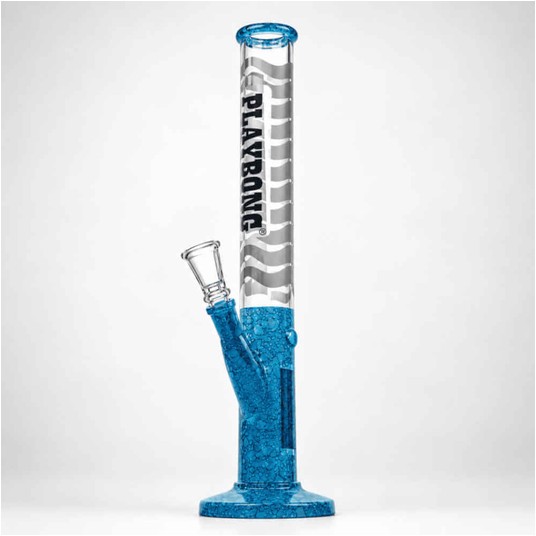 Bongo Szklane Bullet Playbong Blue 36cm -zdjęcie numer 1