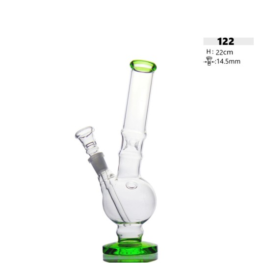Bongo Szklane Bullet Two Rings With Ice 22cm -zdjęcie numer 1