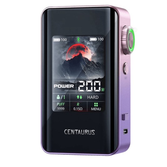 BOX MOD LOST VAPE Centaurus BT200 Pink Purple -zdjęcie numer 1