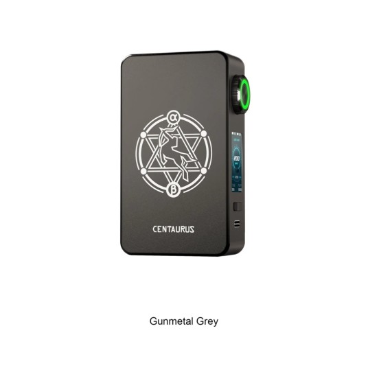 BOX MOD LOST VAPE Centaurus M200 Gunmetal Gray -zdjęcie numer 1