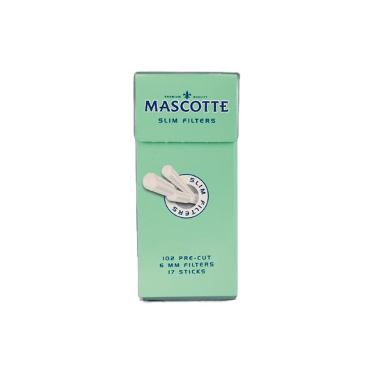 Filtry MASCOTTE Slim PRE-CUT 5,3mm 102szt -zdjęcie numer 2