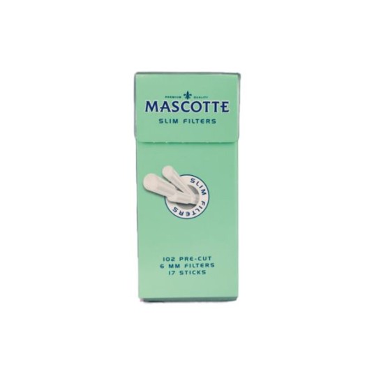 Filtry MASCOTTE Slim PRE-CUT 5,3mm 102szt -zdjęcie numer 1