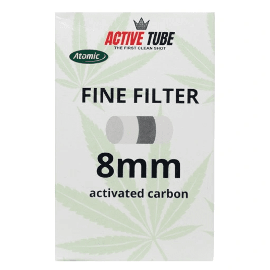 Filtry Z Węglem Aktywnym Active Tube 100szt 8mm -zdjęcie numer 2
