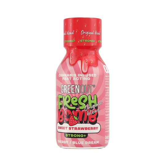 GREEN OUT Fresh Bomb Strong Sweet Strawberry 100ml -zdjęcie numer 1