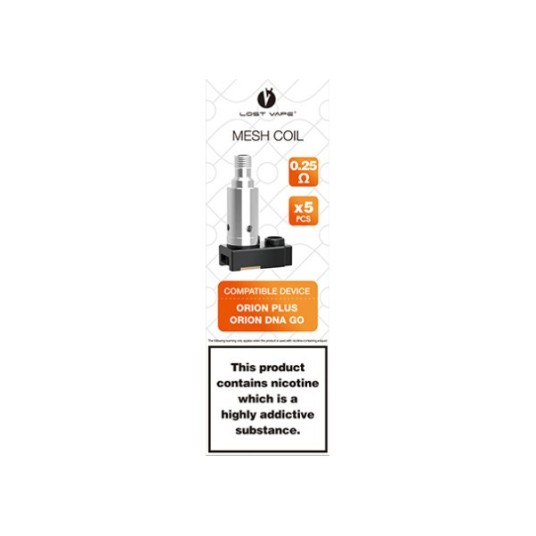Grzalka LOST VAPE Orion 0.25 ohm Mesh -zdjęcie numer 2