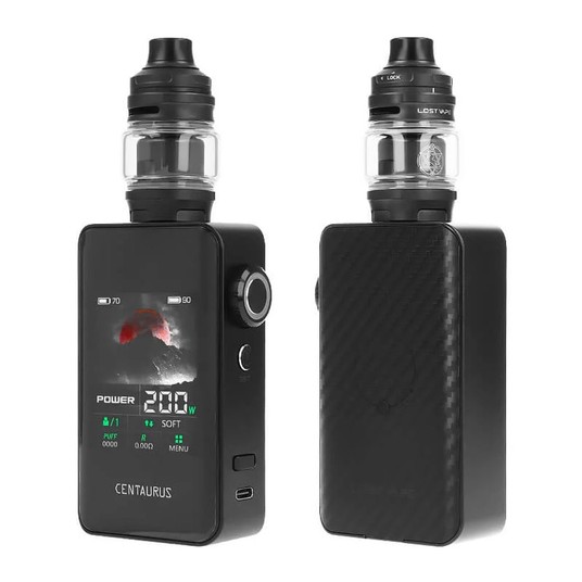 KIT Lost Vape Centaurus BT200 Black Carbon -zdjęcie numer 1