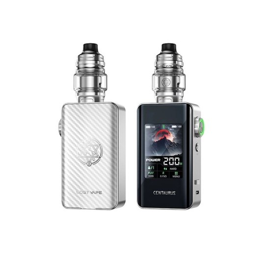 KIT Lost Vape Centaurus BT200 Silver Carbon -zdjęcie numer 1