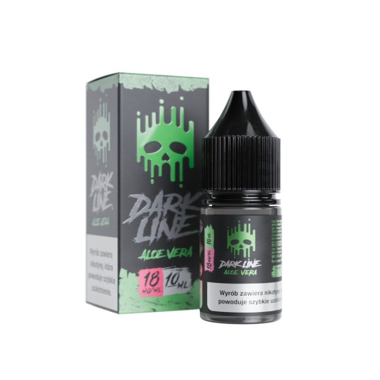 Liquid DARK LINE 10ml Aloe Vera 18mg -zdjęcie numer 1