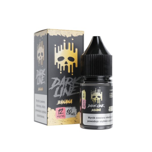 Liquid DARK LINE 10ml Banana 12mg -zdjęcie numer 1