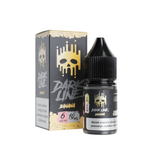 Liquid DARK LINE 10ml Banana 6mg -zdjęcie numer 1