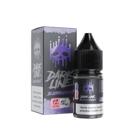 Liquid DARK LINE 10ml Black Currant 12mg -zdjęcie numer 1