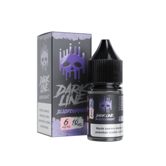 Liquid DARK LINE 10ml Black Currant 6mg -zdjęcie numer 1