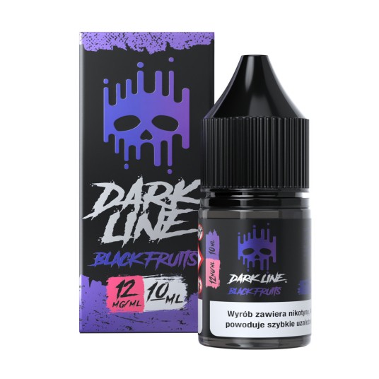 Liquid DARK LINE 10ml Black Fruits 12mg -zdjęcie numer 1