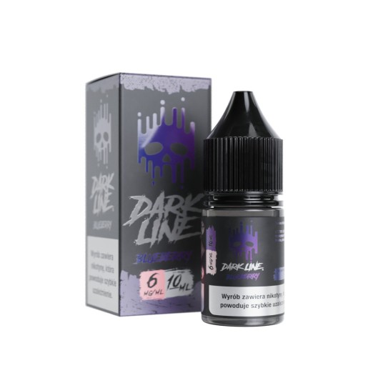 Liquid DARK LINE 10ml Blueberry 6mg -zdjęcie numer 1
