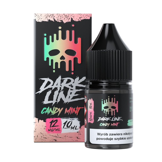 Liquid DARK LINE 10ml Candy Mint 12mg -zdjęcie numer 1