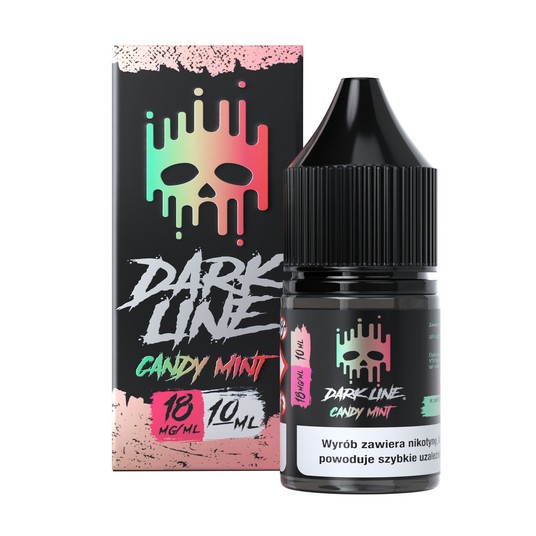 Liquid DARK LINE 10ml Candy Mint 18mg -zdjęcie numer 1