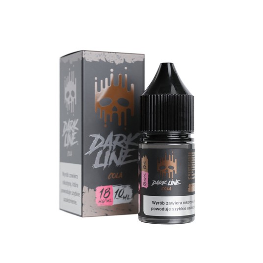 Liquid DARK LINE 10ml Cola 18mg -zdjęcie numer 1