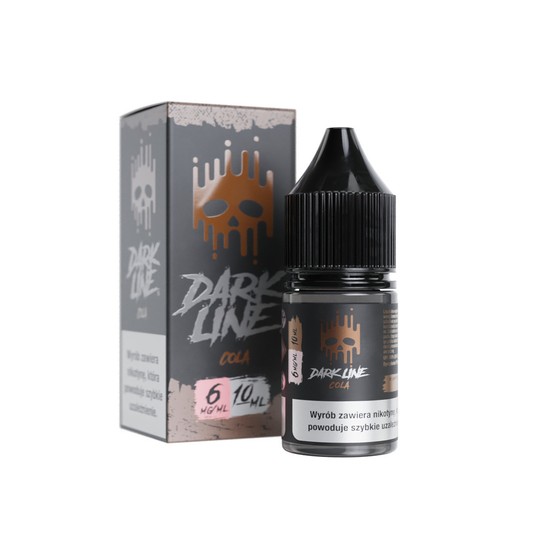 Liquid DARK LINE 10ml Cola 6mg -zdjęcie numer 1