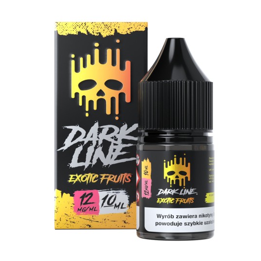 Liquid DARK LINE 10ml Exotic Fruits 12mg -zdjęcie numer 1