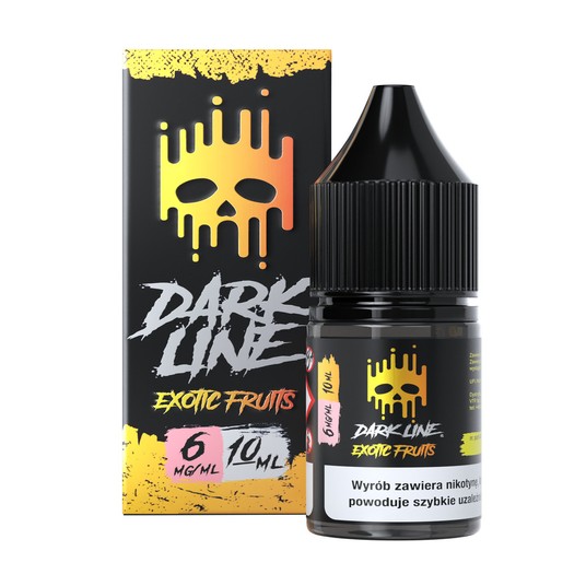 Liquid DARK LINE 10ml Exotic Fruits 6mg -zdjęcie numer 1