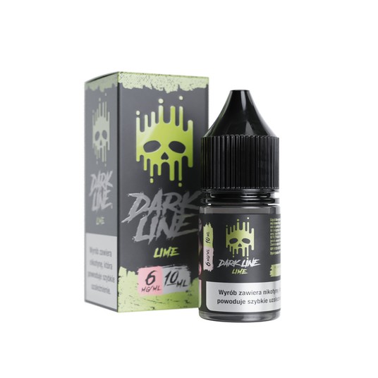 Liquid DARK LINE 10ml Lime 6mg -zdjęcie numer 1