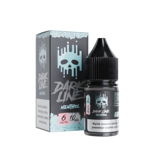 Liquid DARK LINE 10ml Menthol 6mg -zdjęcie numer 1