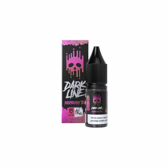 Liquid DARK LINE 10ml Raspberry Tea 18mg -zdjęcie numer 1