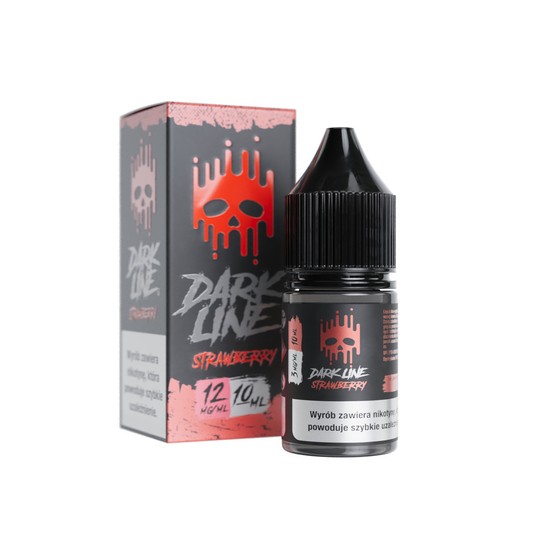 Liquid DARK LINE 10ml Strawberry 12mg -zdjęcie numer 1