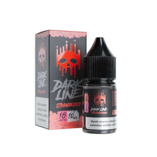 Liquid DARK LINE 10ml Strawberry 18mg -zdjęcie numer 1