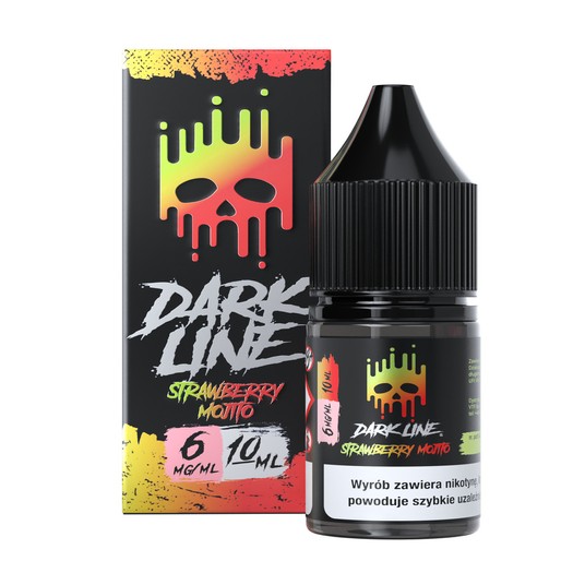 Liquid DARK LINE 10ml Strawberry Mojito 6mg -zdjęcie numer 1