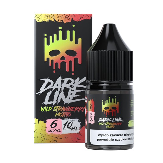 Liquid DARK LINE 10ml Wild Strawberrry Mojito 6mg -zdjęcie numer 1