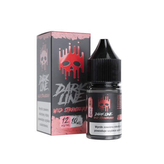 Liquid DARK LINE 10ml Wild Strawberry 12mg -zdjęcie numer 1