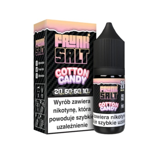 Liquid FRUNK Salt 10ml Cotton Candy 20mg -zdjęcie numer 1