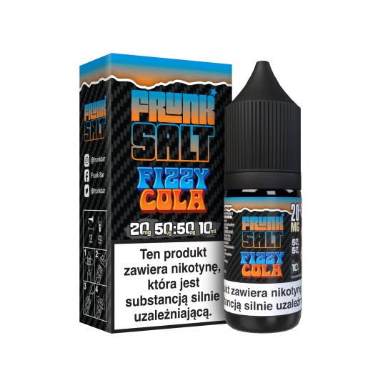 Liquid FRUNK Salt 10ml Fizzy Cola 20mg -zdjęcie numer 1