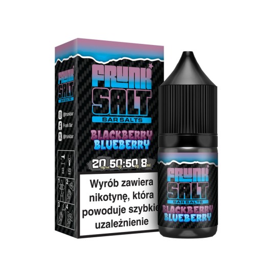 Liquid FRUNK Salt 8ml 20mg Blackberry Blueberry -zdjęcie numer 1
