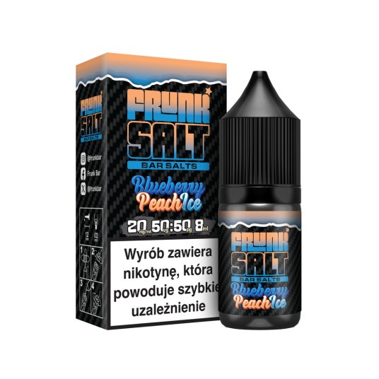Liquid FRUNK Salt 8ml 20mg Blueberry Peach Ice -zdjęcie numer 1