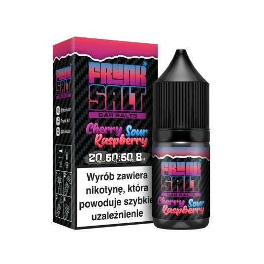 Liquid FRUNK Salt 8ml 20mg Cherry Sour Raspberry -zdjęcie numer 1